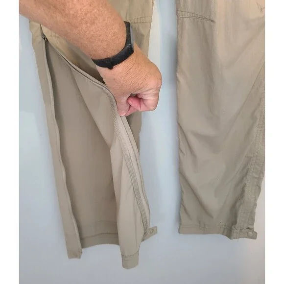 REI Co-op Sahara Pants Womens 8 Zip Off Convertible Hiking Nylon Outdoor SPF 50+ - Picture 6 of 12
